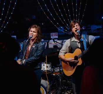 Tobias Stearns (left) Benjamin Coto (right)
"The Inquisition LIVE at Sweet Vinyl"
