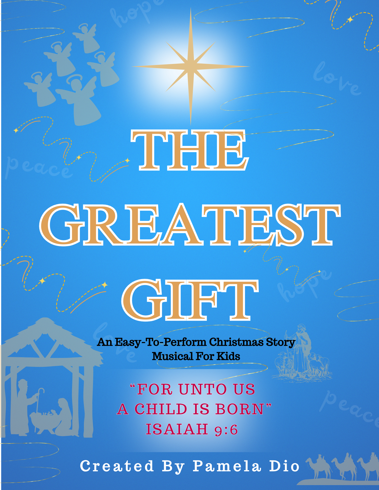 The Greatest Gift cover artwork by Pamela Dio