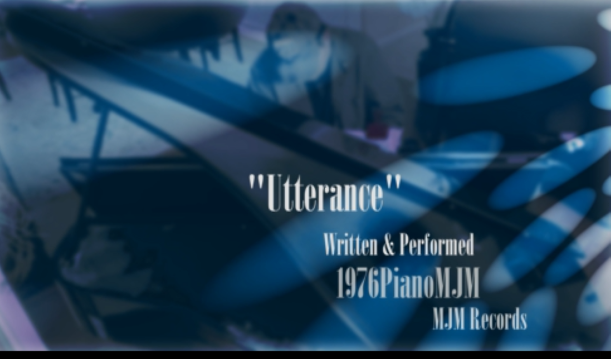 Signed Cover Art of "Utterance"