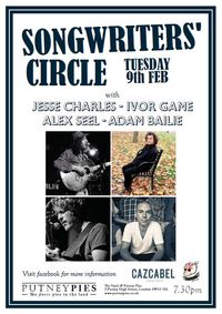 Songwriters Circle @The Vault, Putney Pies