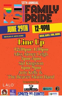 Sid Kingston @ Jarvis Square Family Pride
