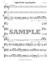 Long Shadows (Sheet Music)
