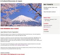 A Cultural Discovery of Japan