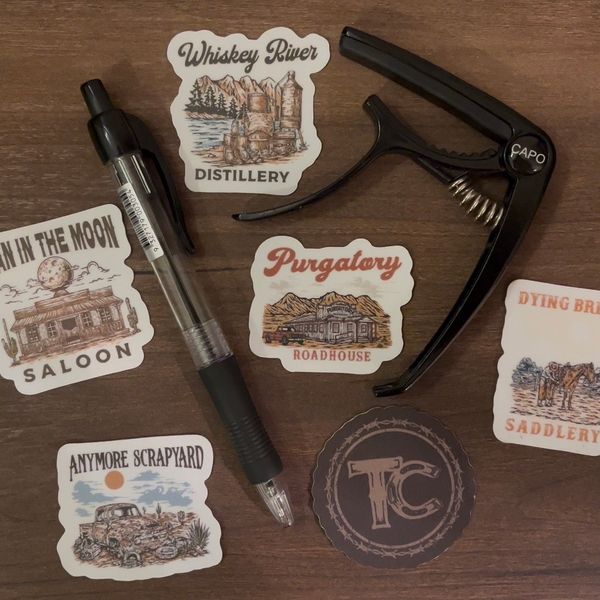 Assorted Mini TC Business Stickers