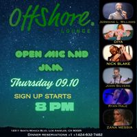 Offshore Lounge Artist OPen Mic & Jam