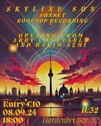 Skyline Sun Rooftop Recording/Performance with opening from Abby Constable and Hakim Azmi 