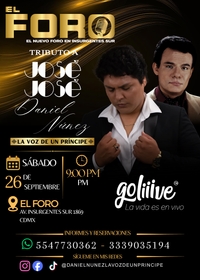 Daniel Nuñez La voz de un principe