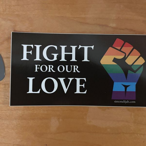 Fight Bumper Sticker