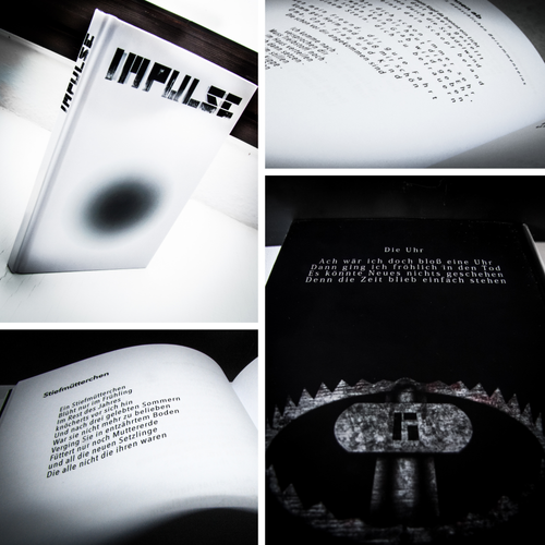 Gedichtband von MENSCHENWAHN — Frühe Texte und Fragmente über Zerfall und Isolation.