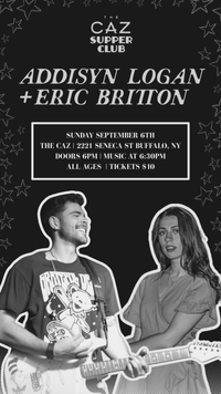 The Caz Supper Club with Addisyn Logan & Eric Britton
