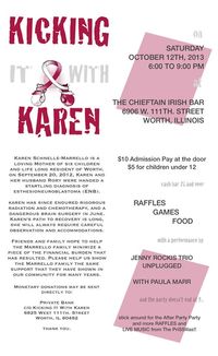 Kickin' it with Karen Fundraiser