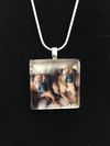 Glass Tile Photo Necklace