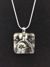 Glass Tile Photo Necklace