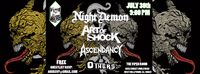 Curse of the Damned North American Tour
