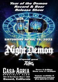 Night Demon Year of the Demon/Beer of the Demon Release Show