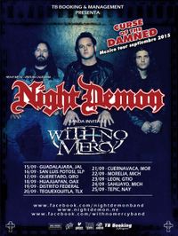 Curse of the Damned Mexico Tour