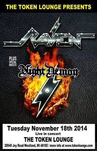RAVEN's ExtermiNation America Tour 2014 with NIGHT DEMON
