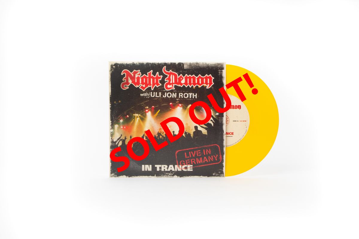 In Trance (Live from Germany)  - 7" vinyl (yellow)