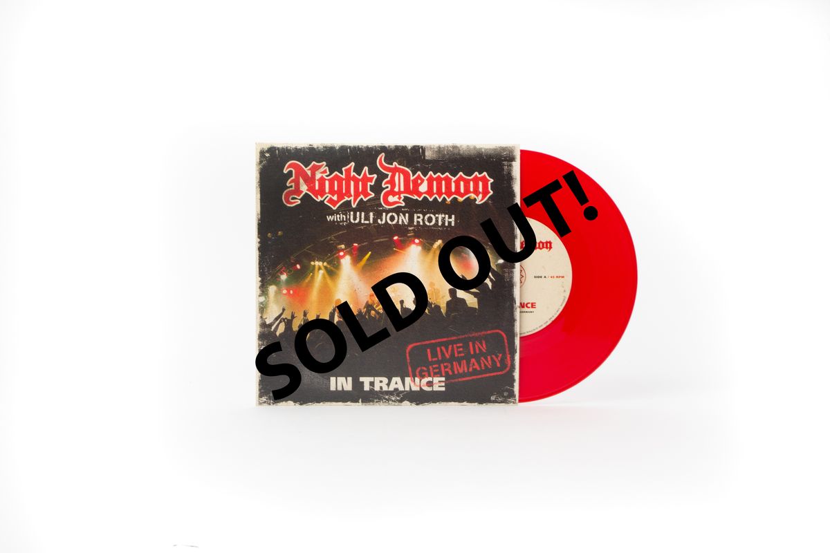 In Trance (Live from Germany)  - 7" vinyl (red)