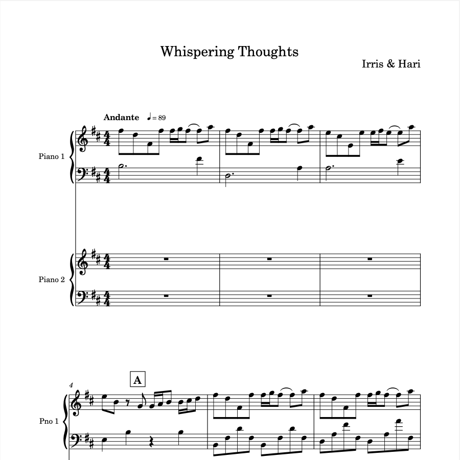 Whispering Thoughts