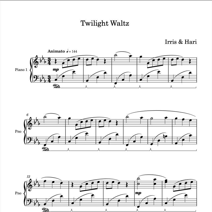 Twilight Waltz
