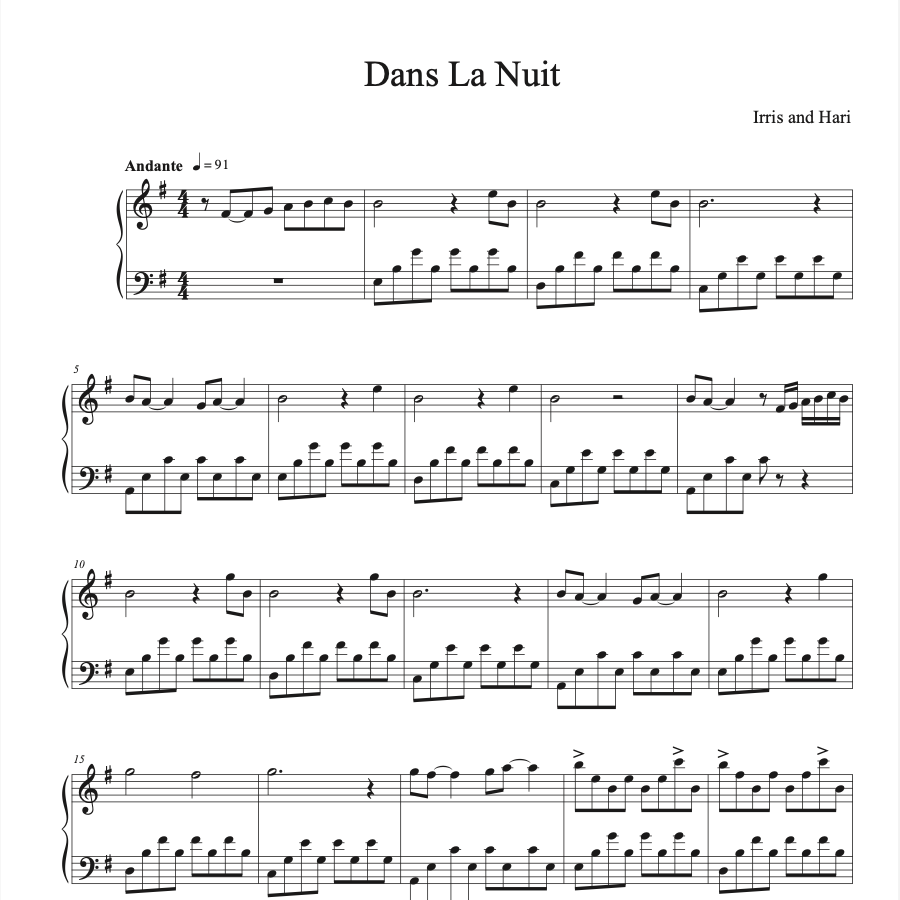 Dans La Nuit