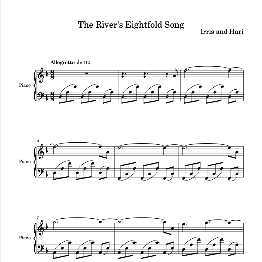 The River's Eightfold Song