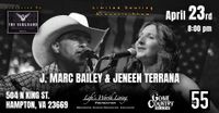 J. Marc Bailey & Jeneen Terrana "East Meets West" Tour Acoustic @ The Vanguard in Hampton, VA