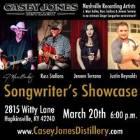 J. Marc Bailey, Russ Stallons, Jeneen Terrana and Justin Reynolds @ Casey Jones Distillery in Hopkinsville, KY