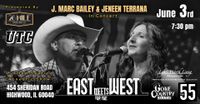 J. Marc Bailey & Jeneen Terrana "East Meets West" Tour Acoustic @ 28 Mile Distilling in Highland, IL