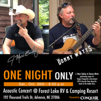 J. Marc Bailey & Donny Watts - Acoustic Show