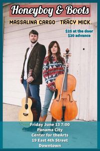Honeyboy & Boots at Panama City Center for the Arts