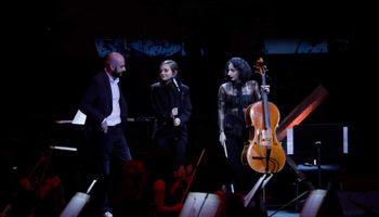 2022-04-11 - w/ Sopo Batilashvili & Liza Ramishvili - Charity Marathon "For Ukraine" - Tbilisi Concert Hall - Tbilisi, Georgia
