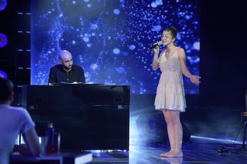 2018-07 - w/ Likuna Tutisani at Tbilisi Concert Hall - X Factor Georgia - Tbilisi, Georgia
