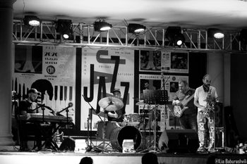 2020-08-13 - w/ Khondzi, Levan Deisadze & Zaza Tsertsvadze at Midsummer Night Jazz Festival - Arto's Garden - Tbilisi, Georgia | photographer - Ilia Baburashvili
