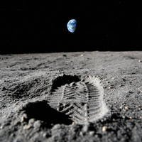 Footsteps on the Moon by The Simply Mike V Band