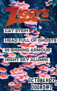 Kat Steih, Head Full of Ghosts, In Shining Armour, Night Sky Alumni