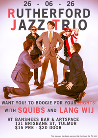 Rutherford Jazz Trio, Squibs and LanGwij