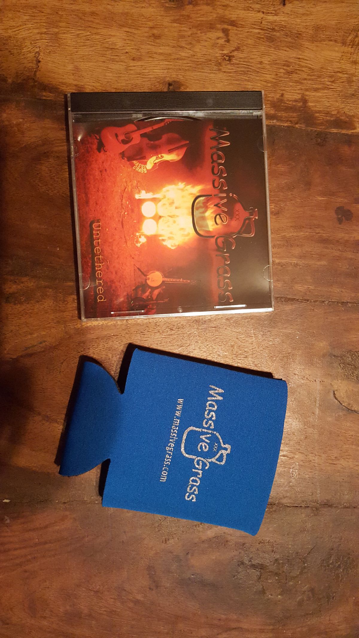 Signed Untethered CD & Koozie