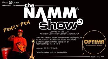 Robert at Namm 2017
