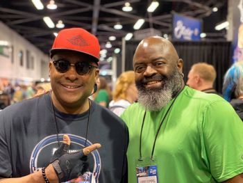 Me & Larry Kimpel of (MAZE)
