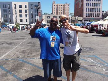 Robert / Longbeach funkfest promoter Bobby Easton.
