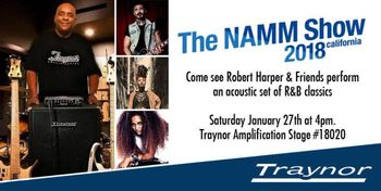 Robert at NAMM Show!!!
