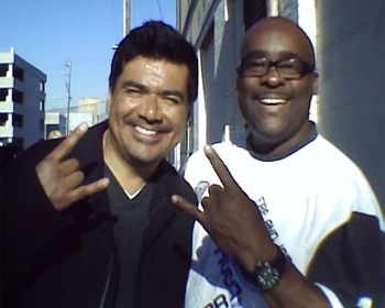 Comedian George Lopez/Robert
