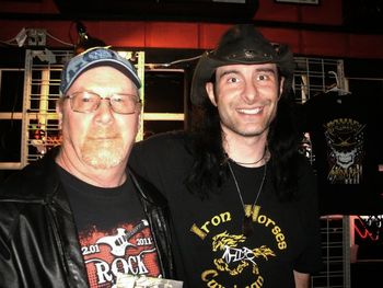 Jack Saunders Jr and Luke at McGuffy's in Dayton, OH Friday April 13, 2013
