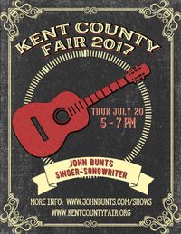 John Bunts Solo Acoustic Show - Kent County Maryland Fair