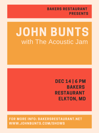 John Bunts - with The Acoustic Jam