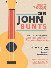 John Bunts - Solo Acoustic Show