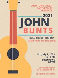 John Bunts - Solo Acoustic Show