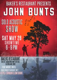 John Bunts - Solo Acoustic Show